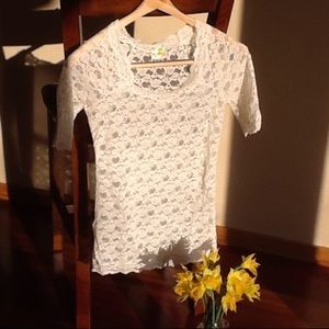 Free People Lace Top